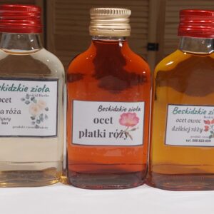 Ocet z płatków róży | 100 ml
