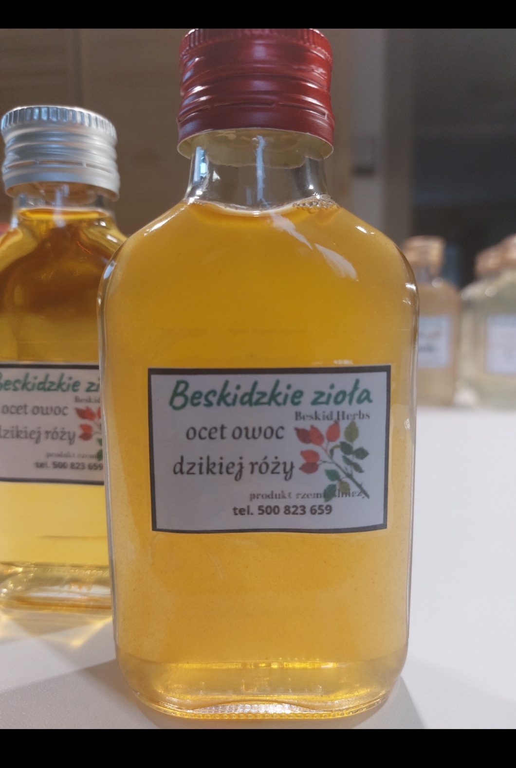 Ocet owoc dzikiej róży | 100 ml - obrazek 3