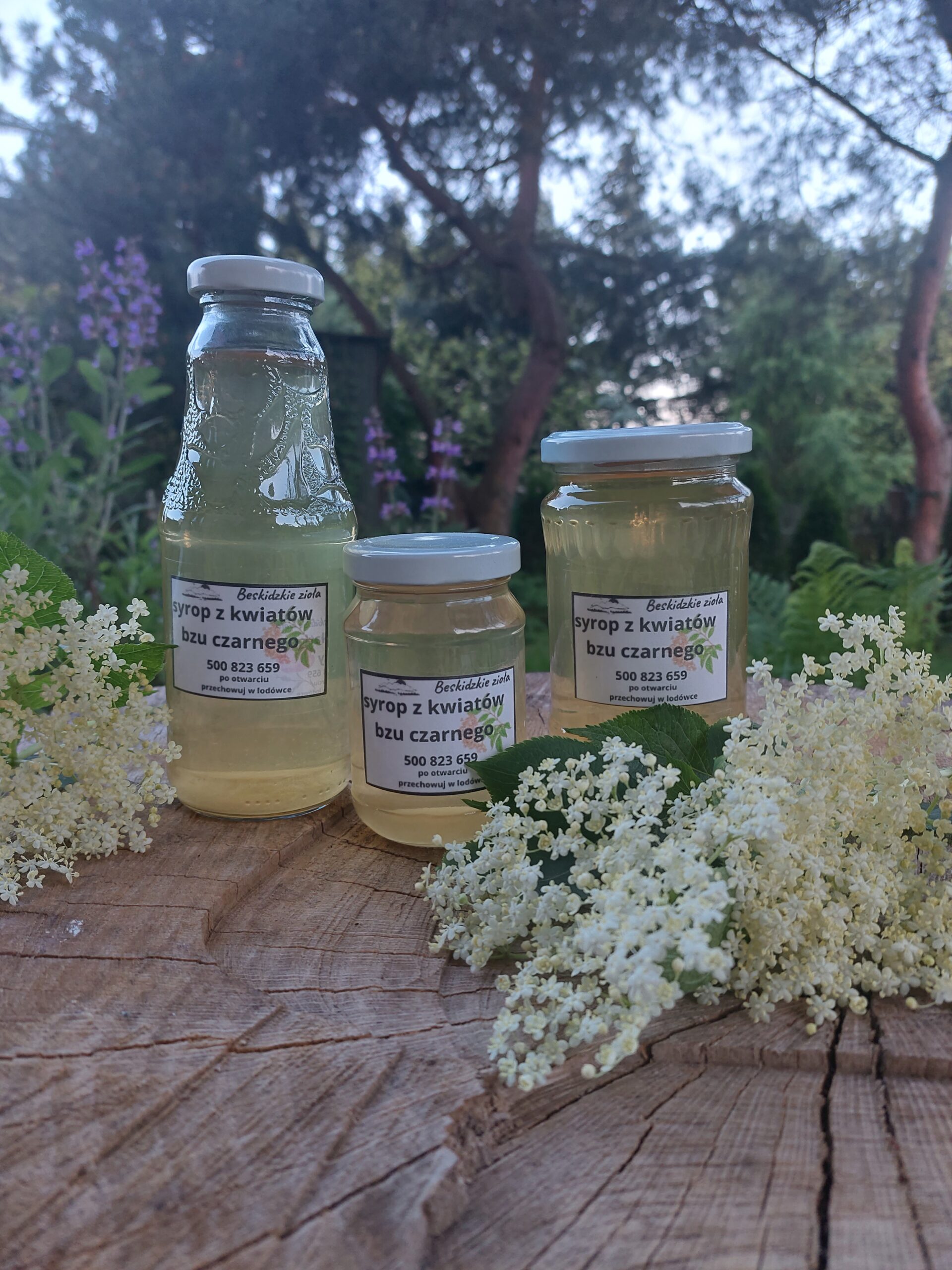 Bez czarny kwiat, Syrop 330ml