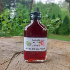 Ocet jabłko – owoc bzu czarnego 100ml