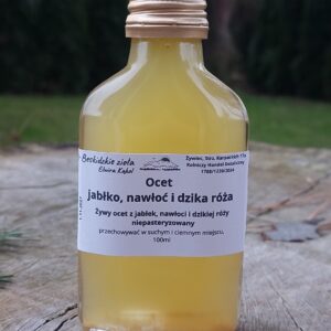 Ocet jabłko, nawłoć, dzika róża 100ml