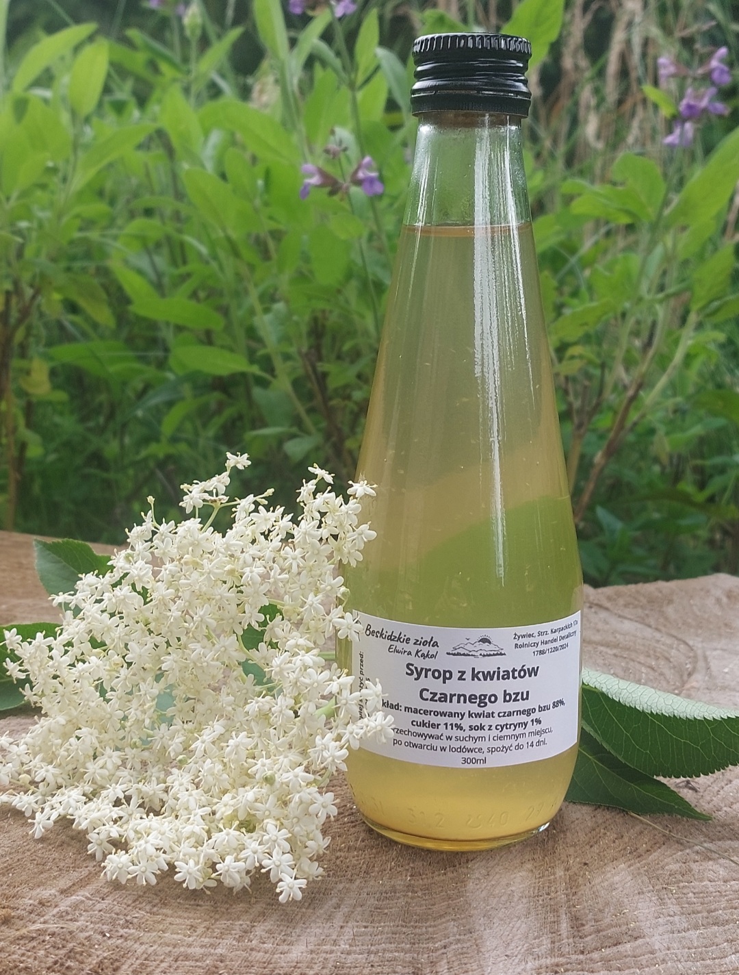 Bez czarny kwiat, Syrop 330ml