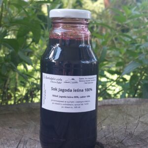 Jagoda leśna sok 100% 330 ml