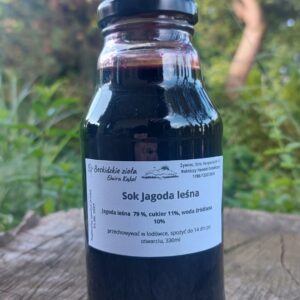 Jagoda leśna sok 100% 330 ml